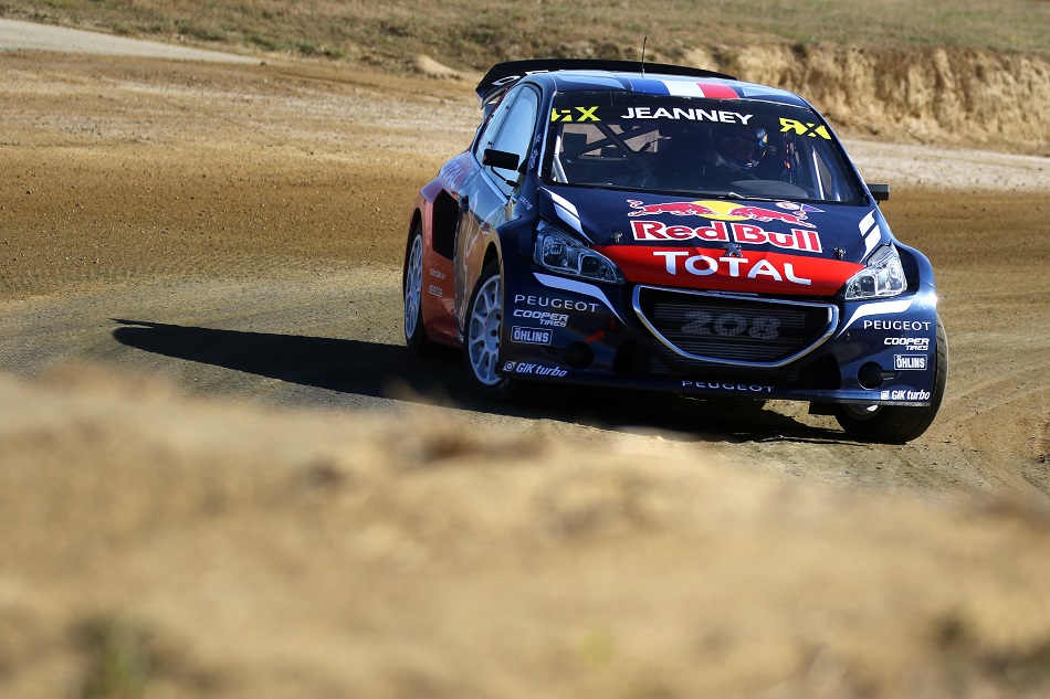 Davy Jeanney en Lohéac. Foto: FIAWorldrallycross.com
