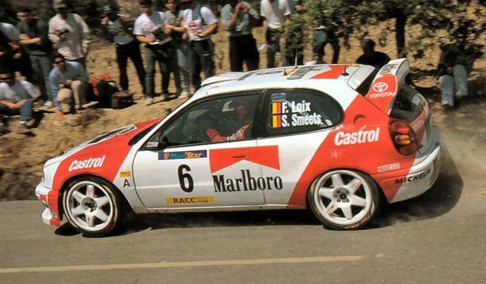 Freddy Loix - Sven Smeets, Toyota Corolla WRC (1998)
