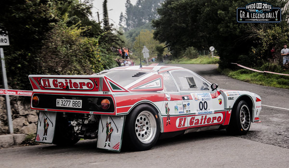 Bernardo Cardín - Ángela Cardín, Lancia Rally 037 (2015)