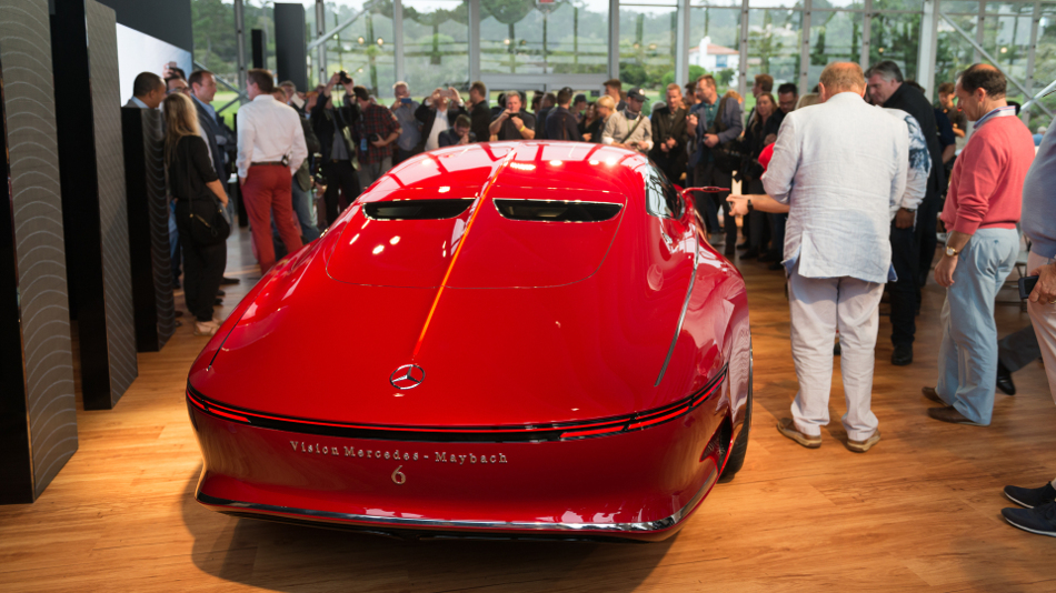Parte trasera Maybach 6