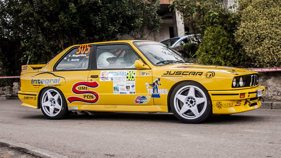 Víctor Magariños - Carlos Asorey, BMW M3 E30 Grupo A (2015)