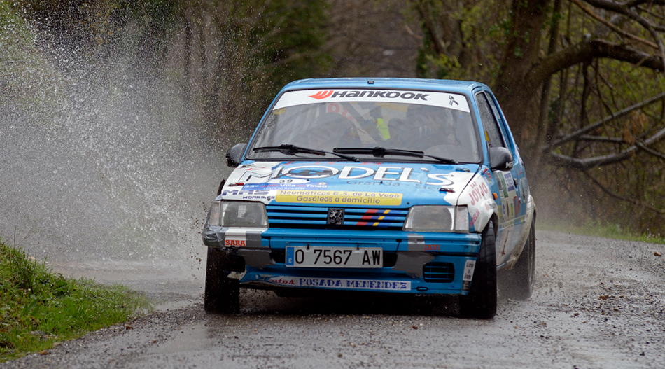 Manuel Mora, Peugeot 205 Rallye