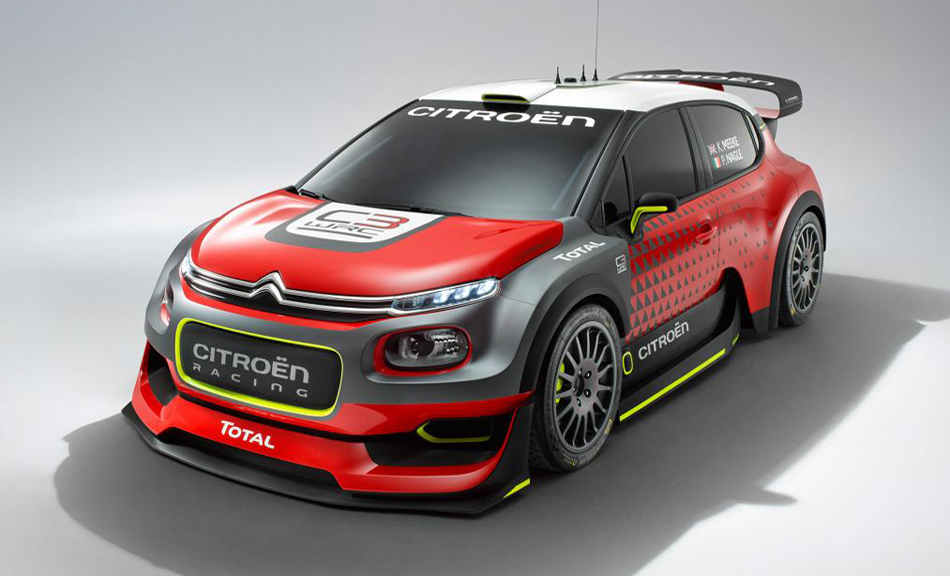 Citroën C3 WRC Concept 2017 (frontal)