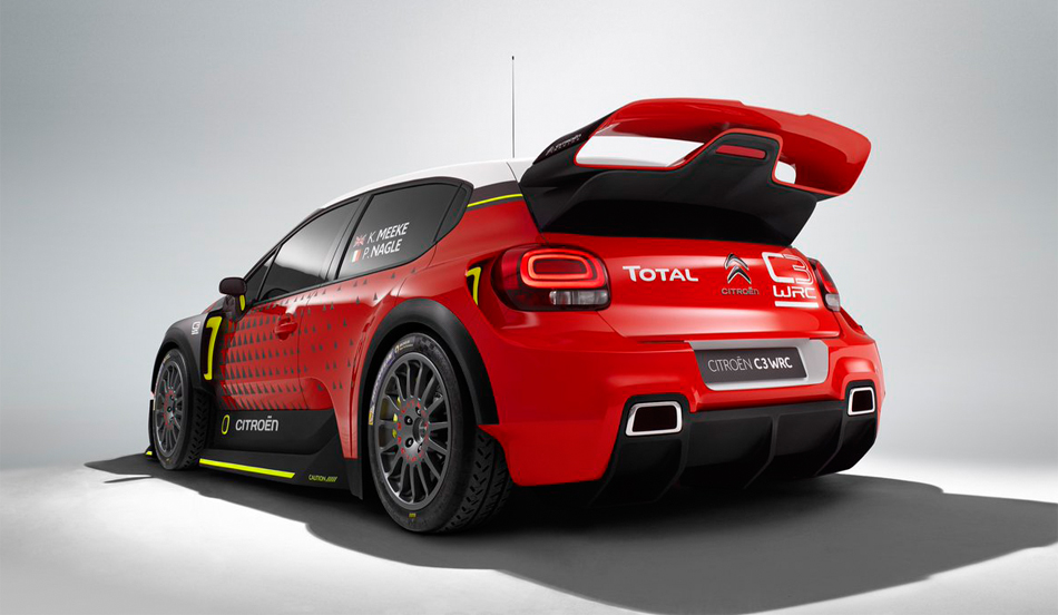 Citroën C3 WRC Concept 2017 (trasera)