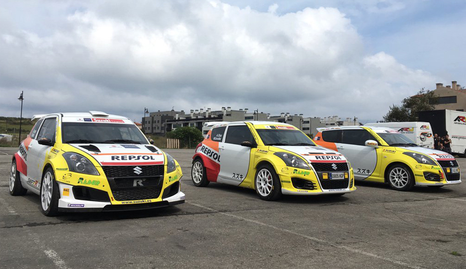Equipo Suzuki-Repsol (Swift R+ N5, S1600 y N3)