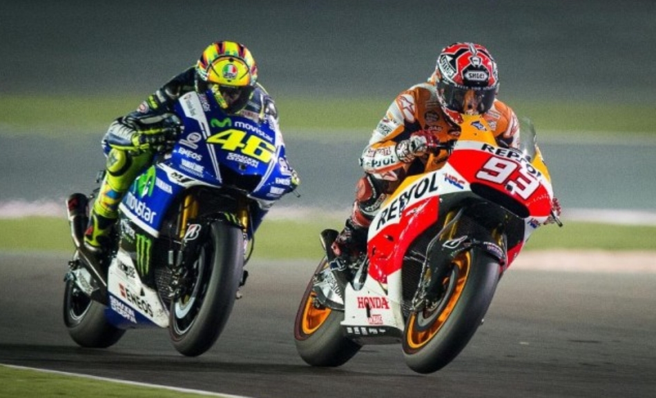 Rossi y Márquez