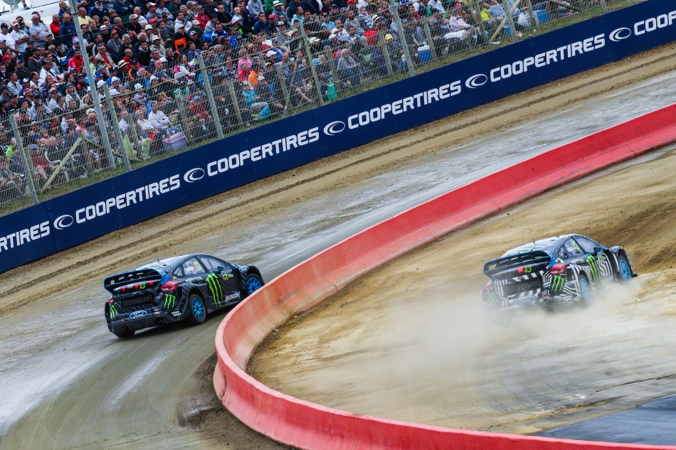 Andreas Bakkerud  y Ken Block