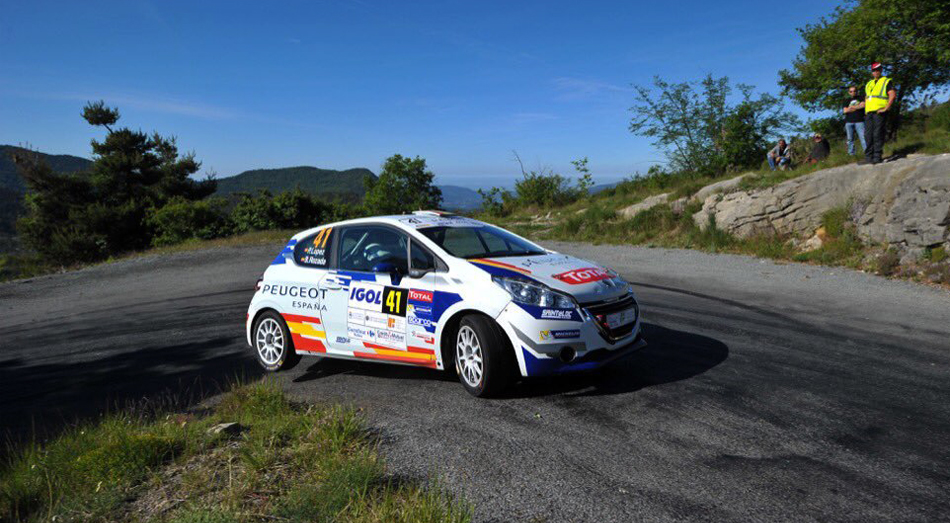 Pepe López - Borja Rozada, Peugeot 208 VTi R2 (Antibes 2016)