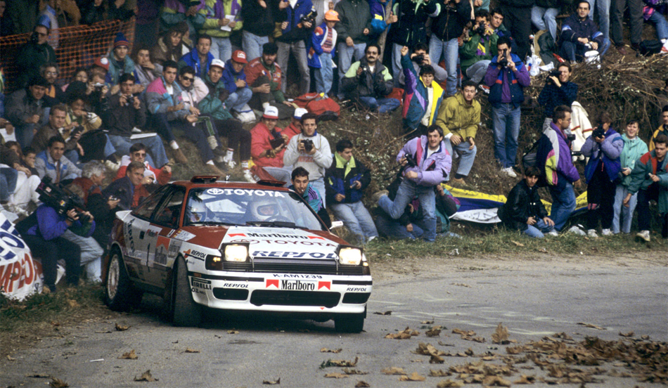 Carlos Sainz - Luis Moya, Toyota Celica GT-Four ST165 (1991)
