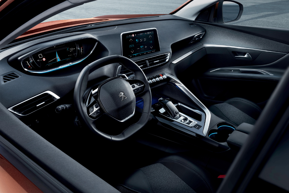 interior de la 3008