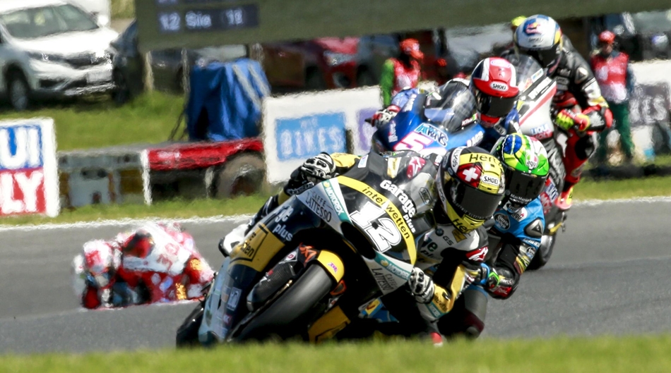 Carrera disputada hasta el final la de hoy en Moto2