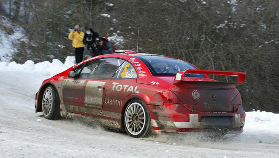 Freddy Loix - Sven Smeets, Peugeot 307 CC WRC (Monte-Carlo 2004)
