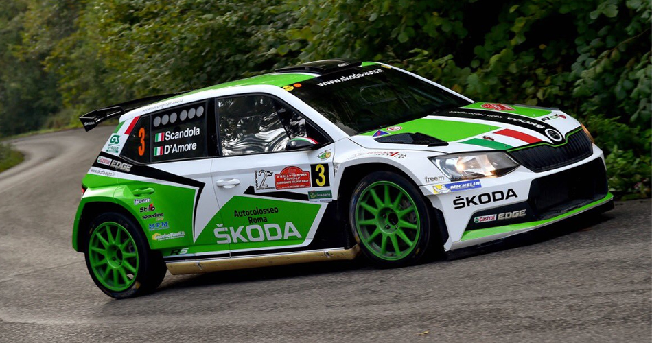 Umberto Scandola - Guido D'Amore, SKODA Fabia R5