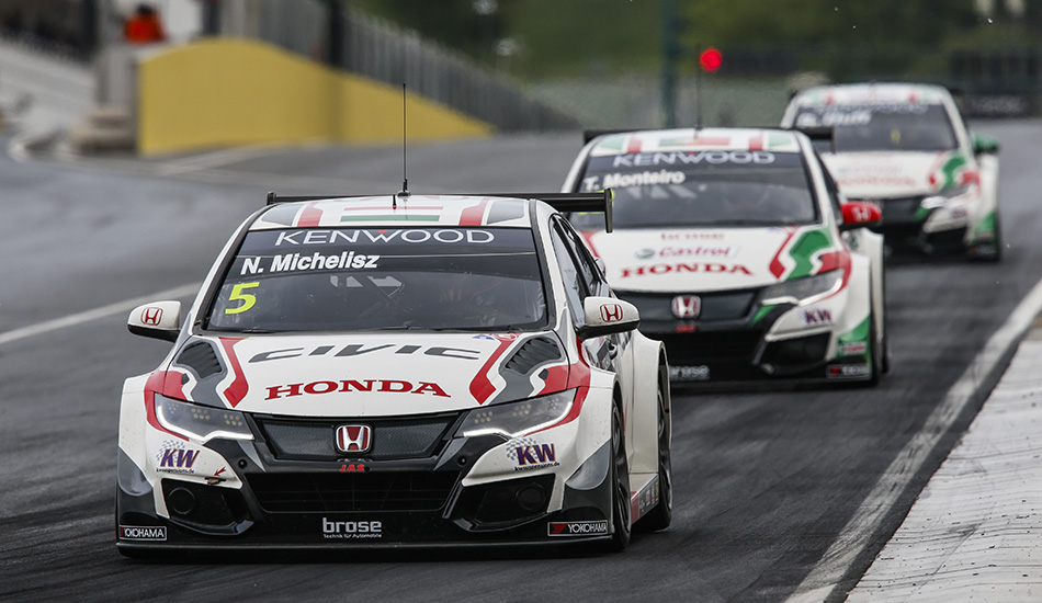 Honda Racing en el MAC3 en Budapest
