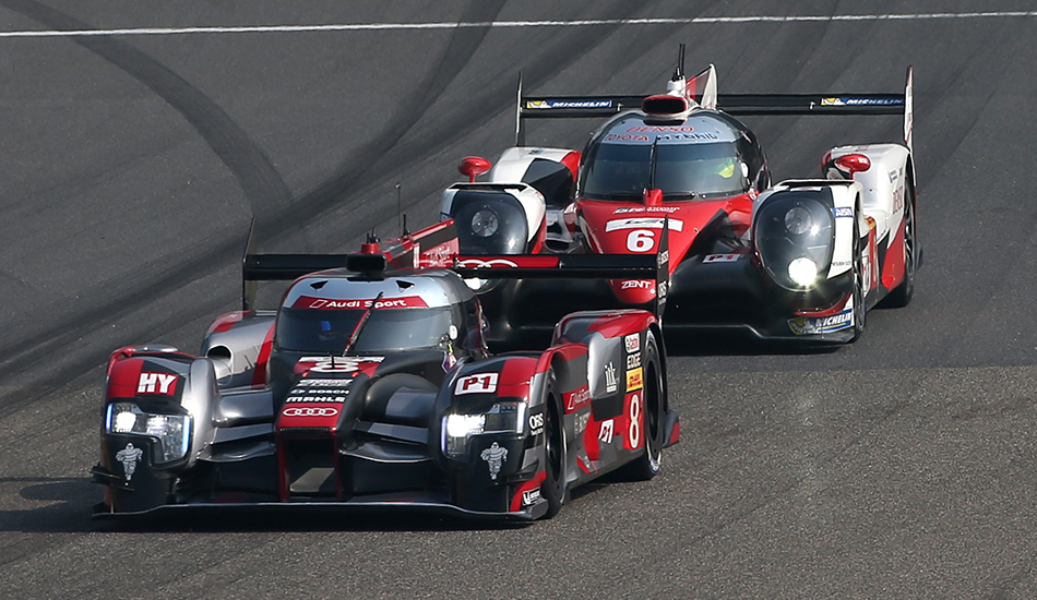 Acción LMP1 en Shangai