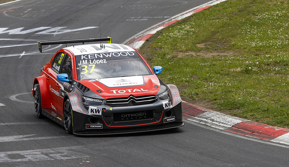 José María López en el Nordschleife en 2016