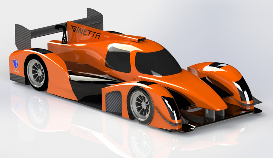 Render del Ginetta de LMP3