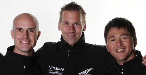 Los pilotos del Deltawing