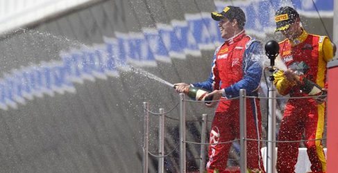 Podio GP2 Barcelona