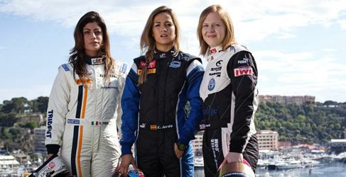las chicas de la GP3 en Mónaco