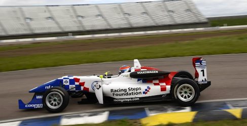Jack Harvey pole Rockingham