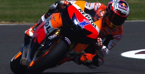 Casey Stoner FP3 Silverstone