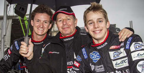 Ordoñez con los Brundle