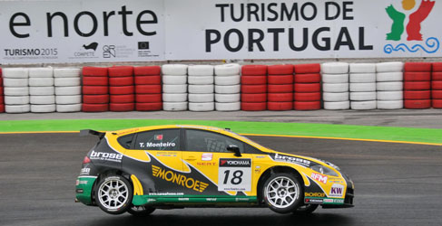 Tiago Monteiro en Oporto