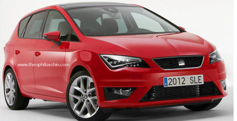 Seat Altea Recreación