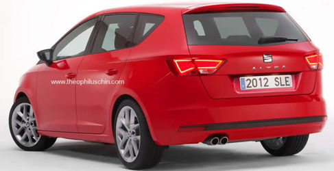 Seat Altea Recreación