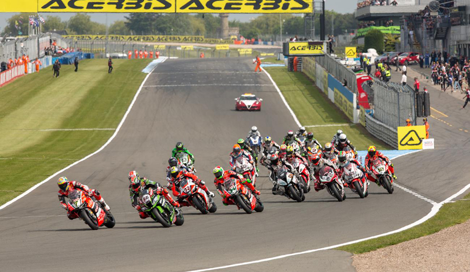 Mundial de Superbikes en Donington