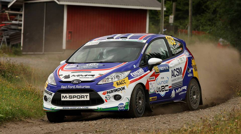 José Antonio 'Cohete' Suárez - Cándido Carrera, Ford Fiesta R2B (2013)