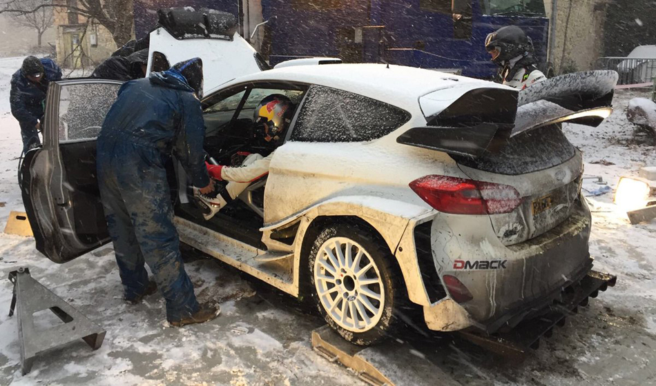 Ford Fiesta WRC, Elfyn Evans (test)