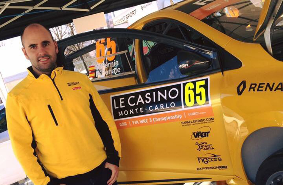 Surhayen Pernía y su Renault Clio R.S. R3T