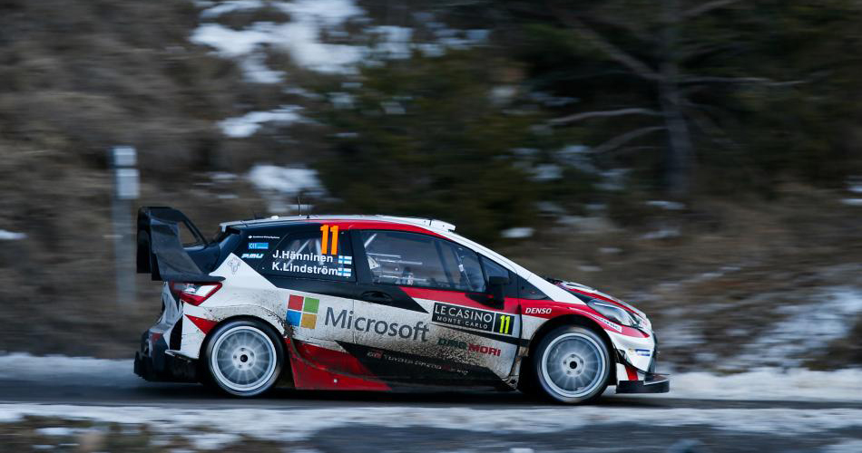 Juho Hänninen - Kaj Lindström, Toyota Yaris WRC
