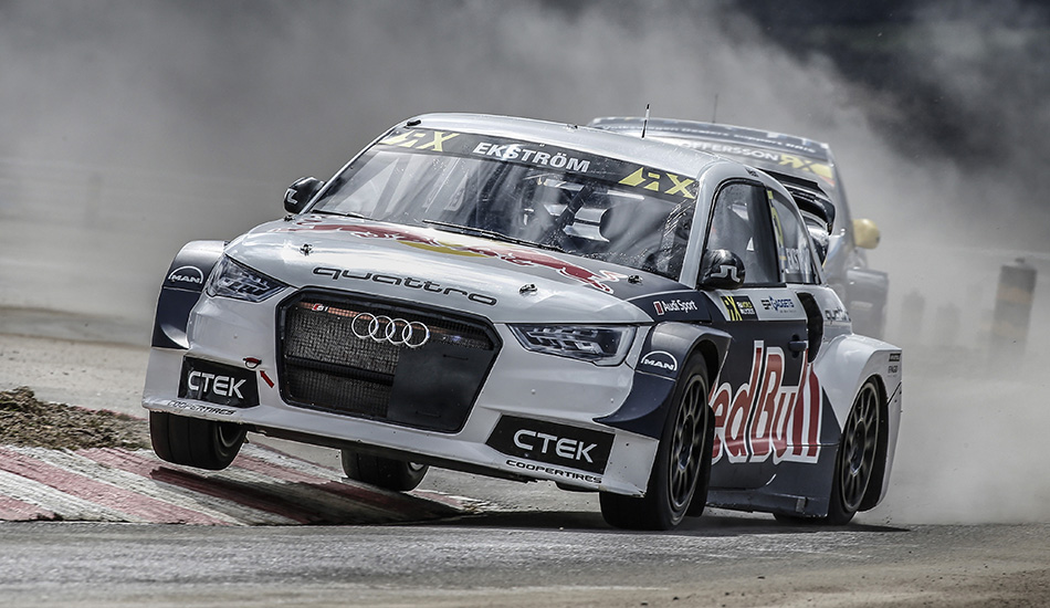 Mattias Ekström, campeón dele mundo de WRX