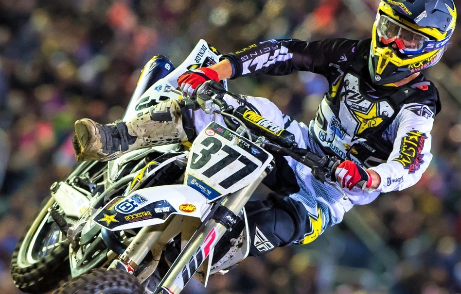 Christophe Pourcel con Husqvarna-Rockstar