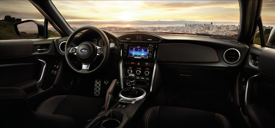 BRZ interior