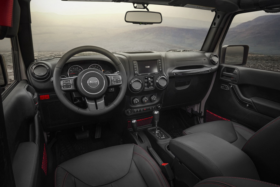 Jeep interior