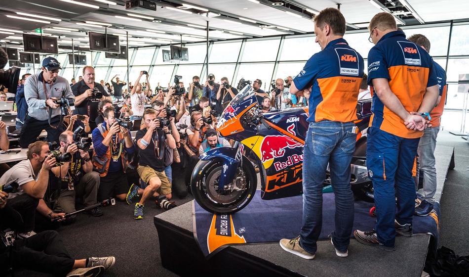 Presentación del proyecto KTM para MotoGP