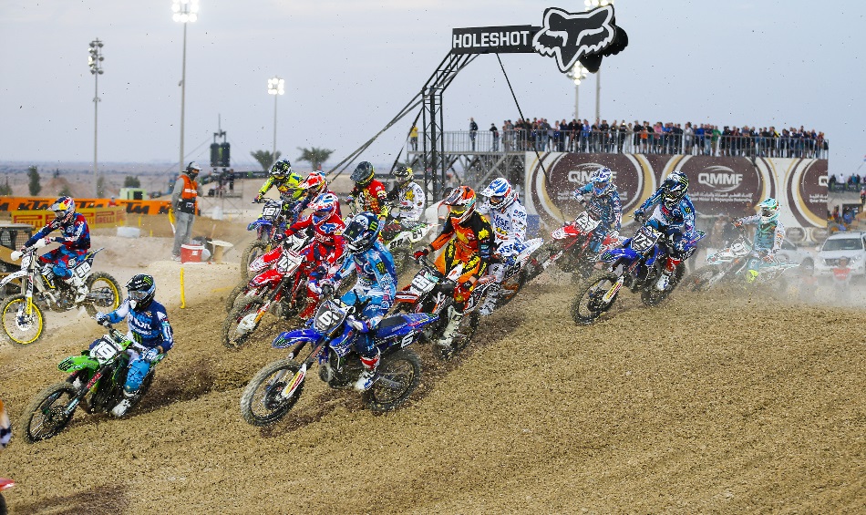 Salida de la 1ª manga en Qatar