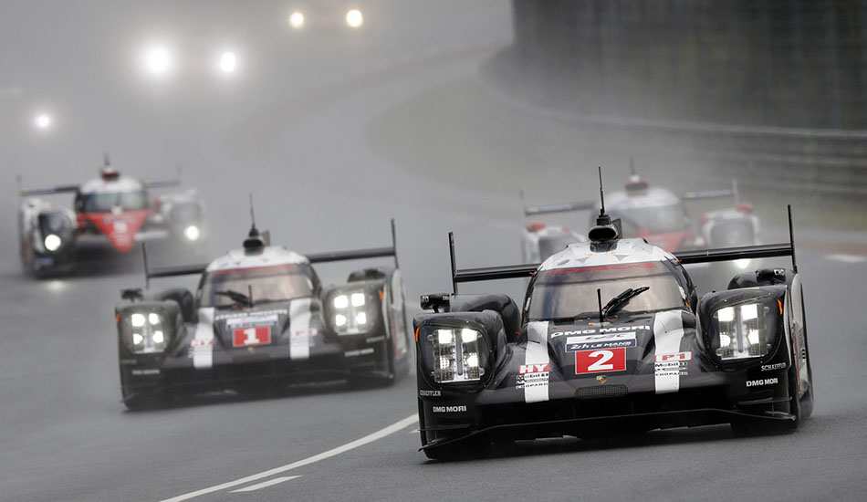 Porsche en Le Mans 2016