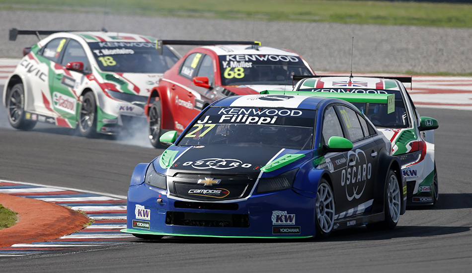 John Filippi, con el Chevrolet gestionado por Campos Racing