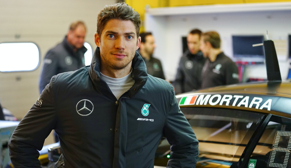 Edoardo Mortara con Mercedes