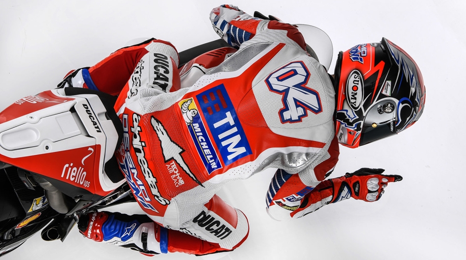 Ésta será la 5ª temporada de Andrea Dovizioso a lomos de la Desmosedici