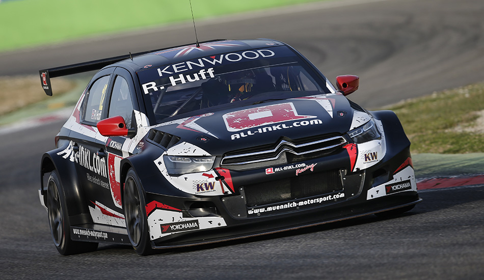 Rob Huff a los mandos del Citroën C-Elysée WTCC de Münnich Motorsport en Monza