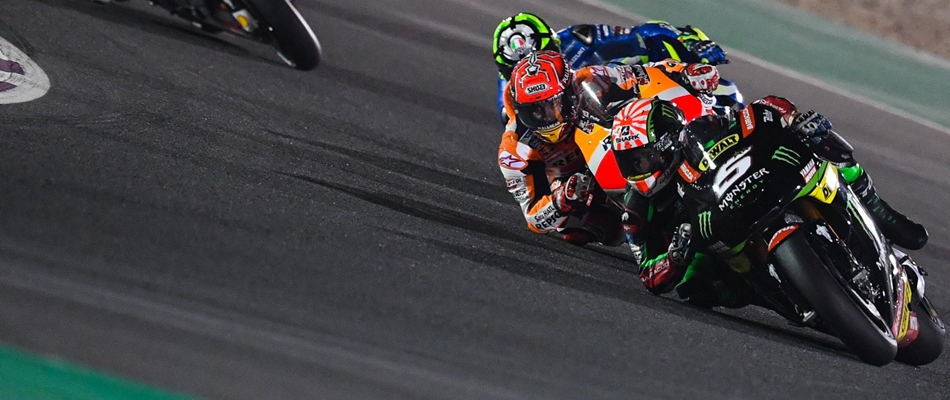 Johann Zarco dio el primer aviso
