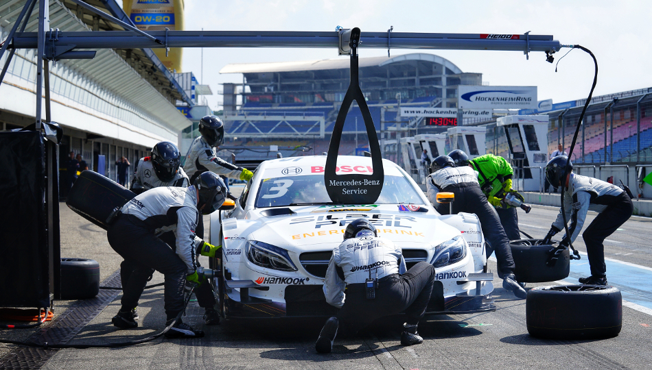 Pruebas de pit stop
