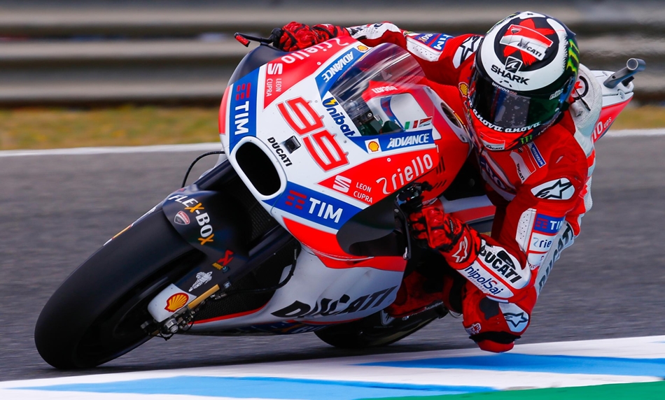 Jorge Lorenzo progresa adecuadamente