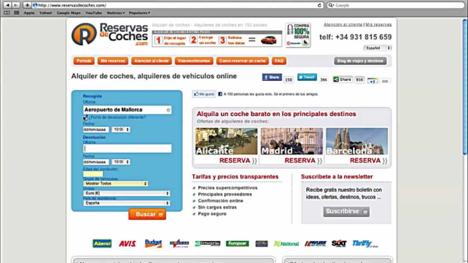 Reservar internet